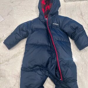 Columbia Dark Blue Snowsuit